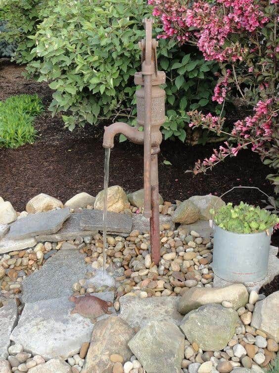 Create a Rustic Water Feature