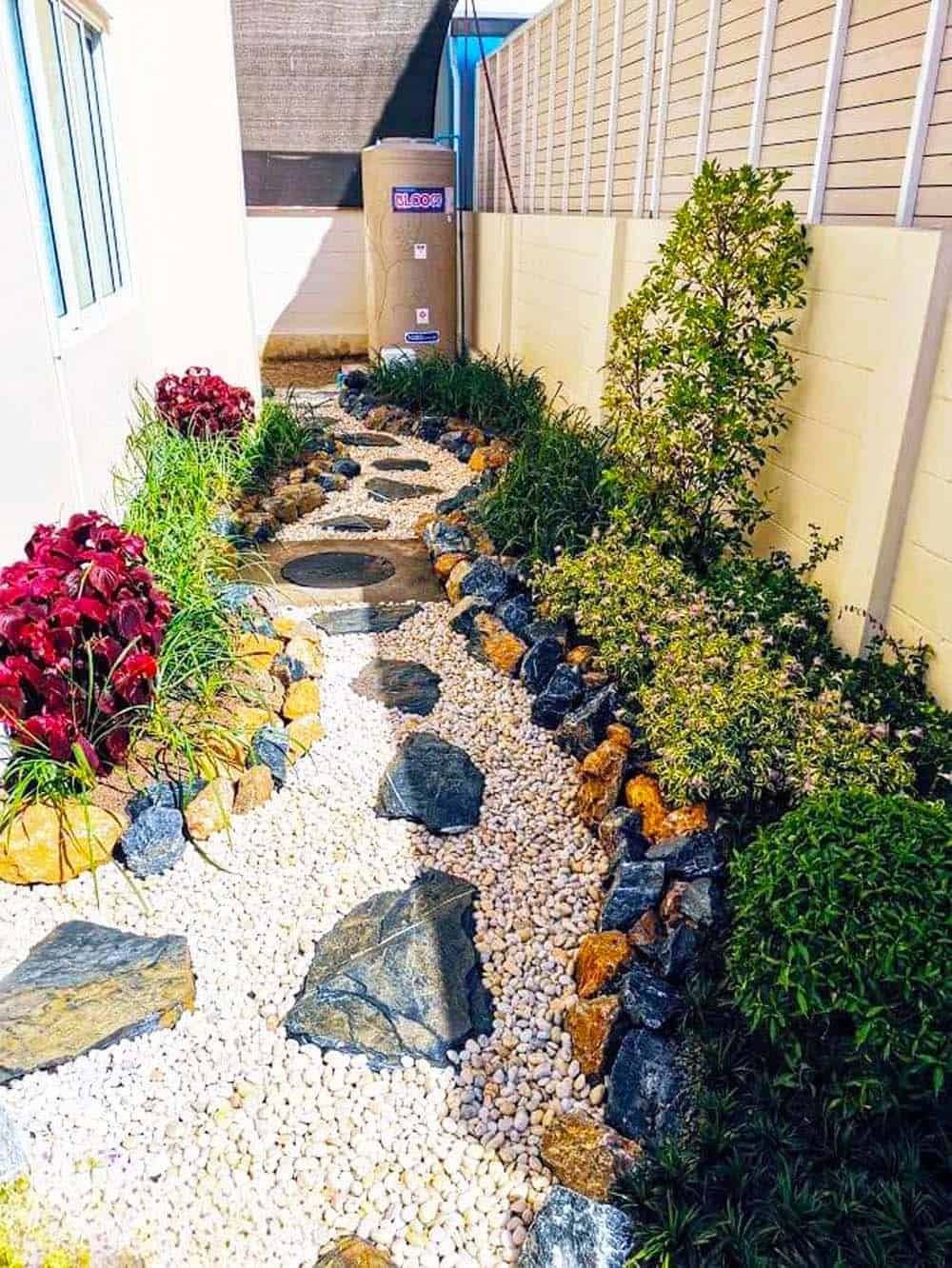 Narrow Garden Pathway