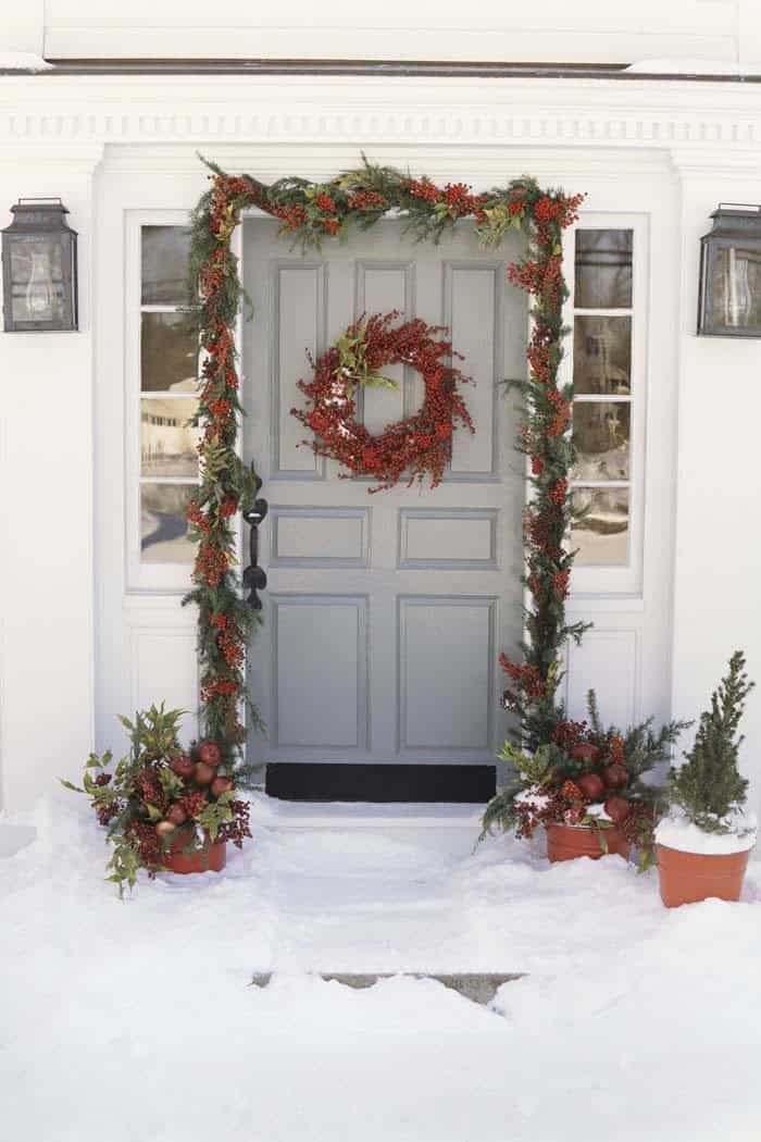 Add Holiday Color To Greenery With Berries