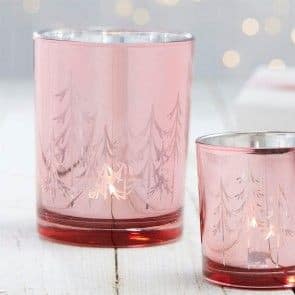 Illuminate Your Home with Rose Gold and Red Candle Cups