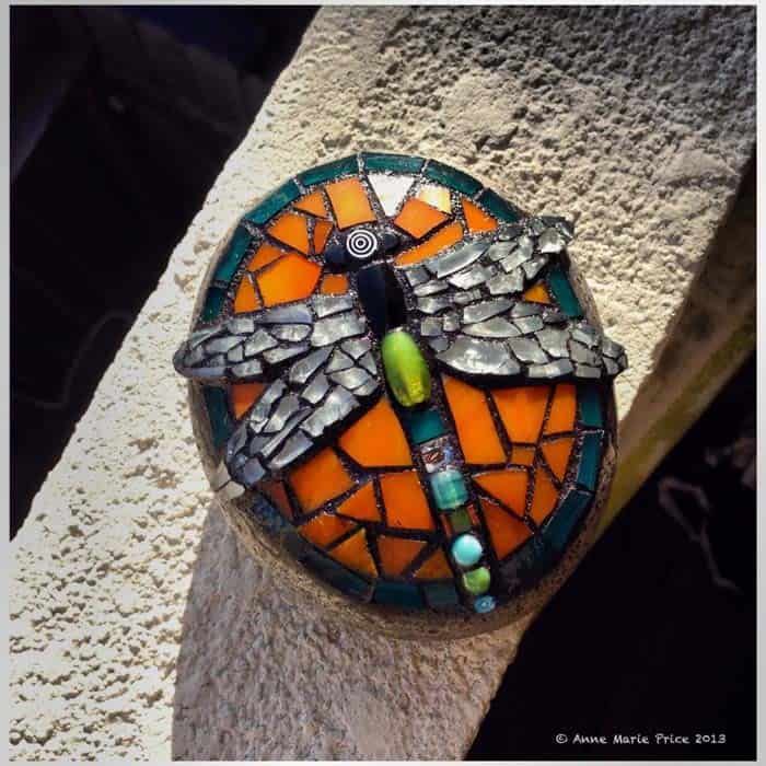 Create a Stunning Mosaic Dragonfly Using Scraps