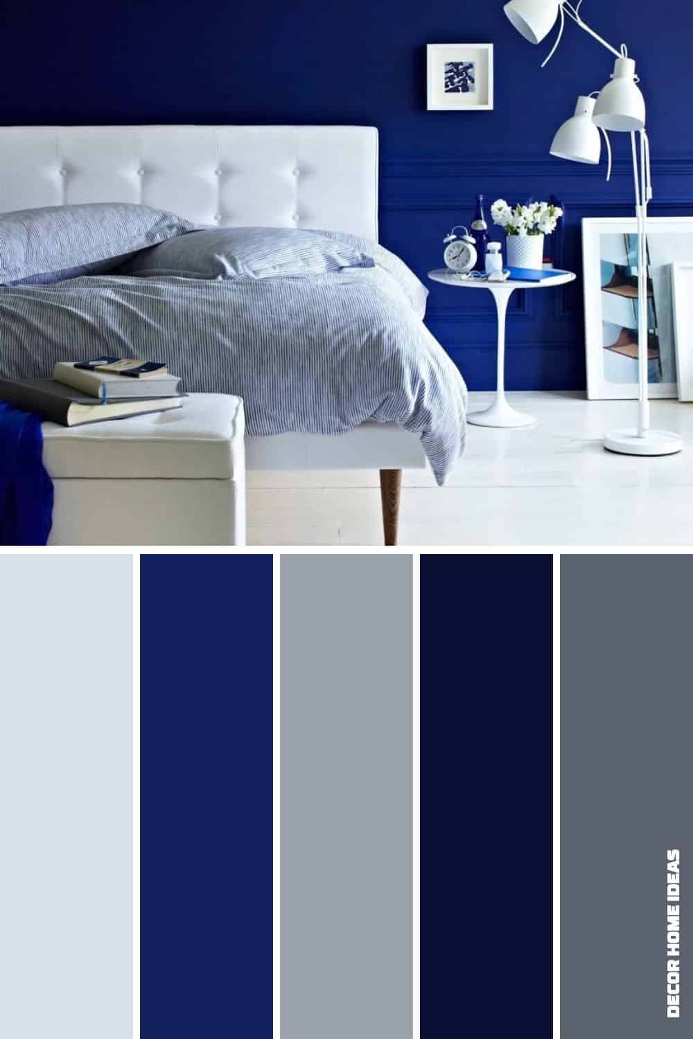 Indigo Blue Walls