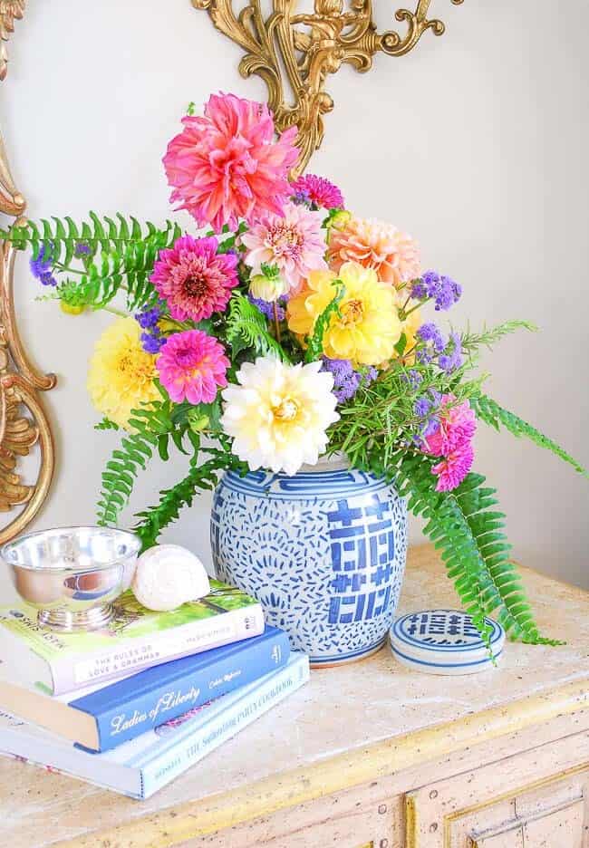 Stunning Bouquet in a Ginger Jar