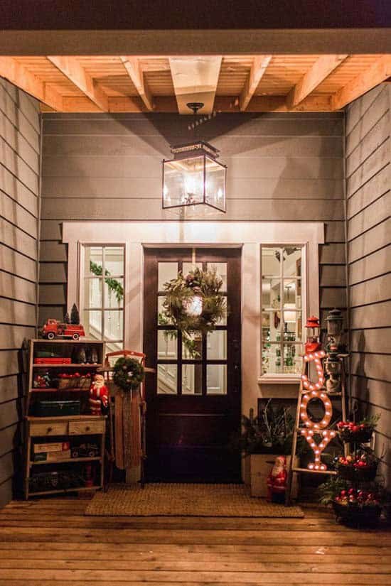 Repurpose Old Furniture into Rustic Porch Decor Pieces