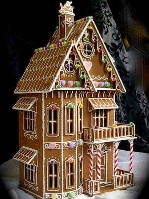 Create a Modern Three-Storey Gingerbread House