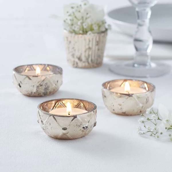 Transform Your Home with Rustic Glass Tea Light Holders