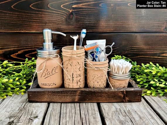 Create a Charming Rustic Atmosphere with Mason Jars