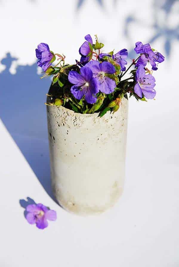 Brighten Up Your Home with Concrete Vases