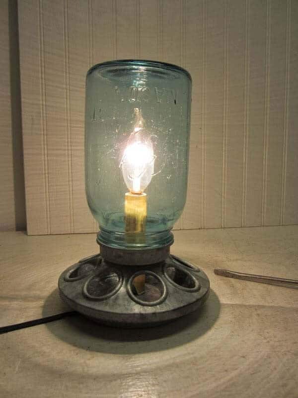 Vintage Handmade Lamp