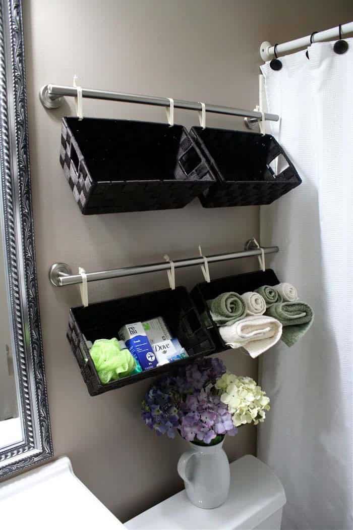 Hanging Basket Storage Solution