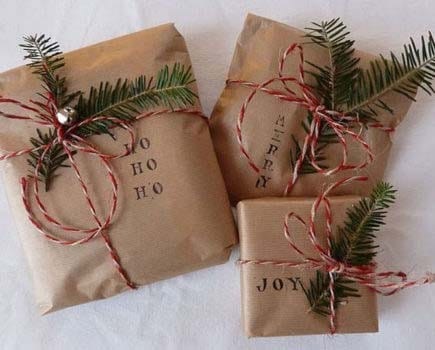 Utilize Pine Needles and Twine for a Vintage Look