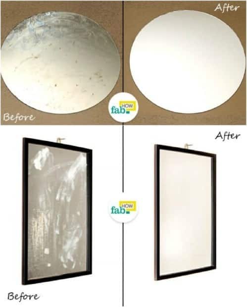 Restore Mirrors Inexpensively with DIY Cleaning Solutions