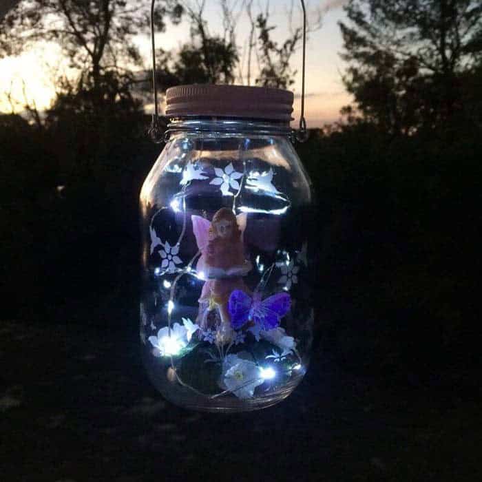 Elevate Your Outdoors with Magical Fairy Jar Decoration