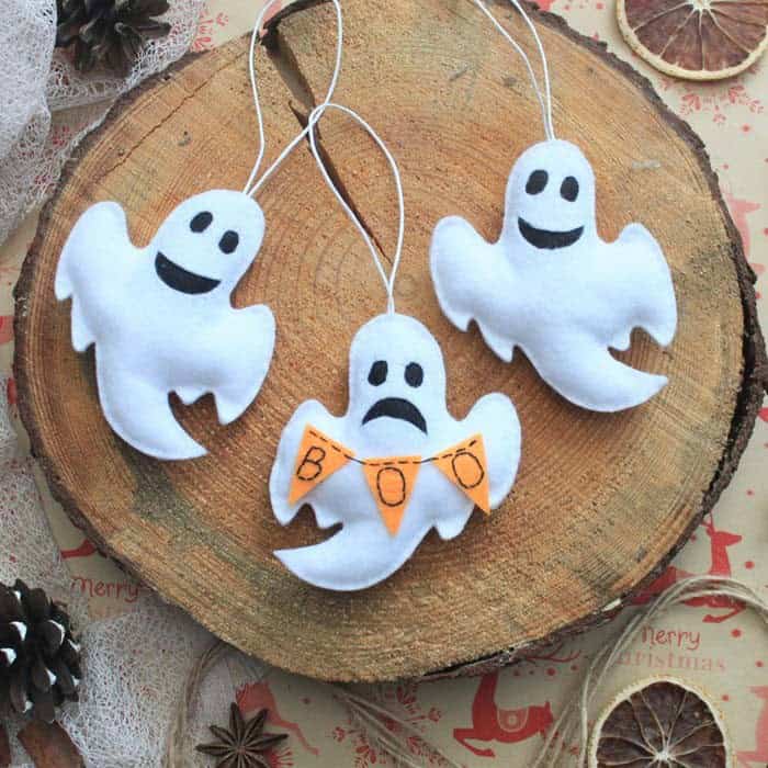 Showcase Your Style with Plush Ghost Ornaments