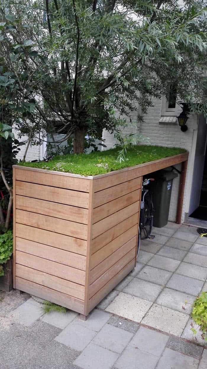 Build Hidden Storage Under A Planter