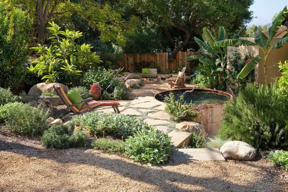 Eco-Friendly Rock Patio