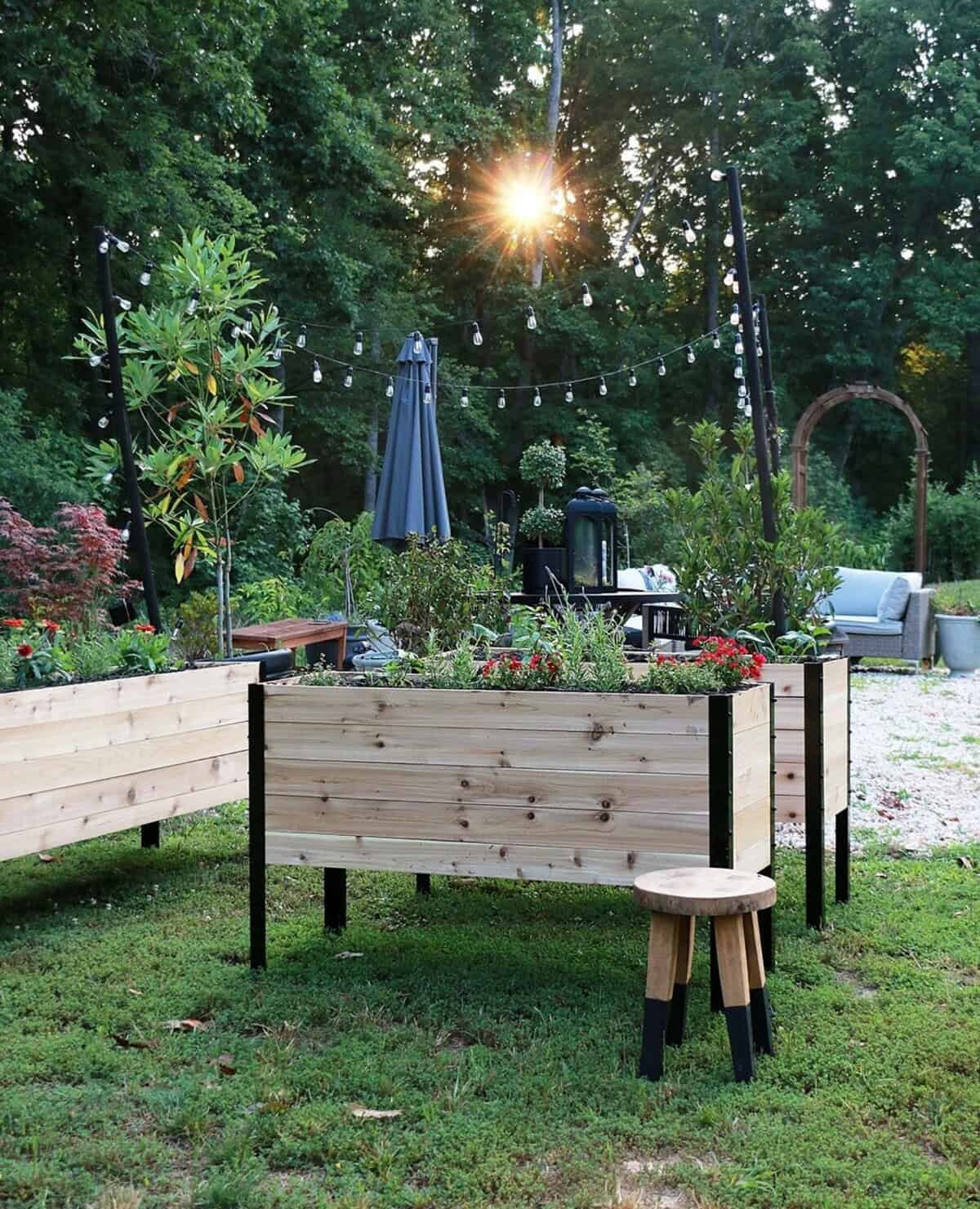 Raised Planters On Legs