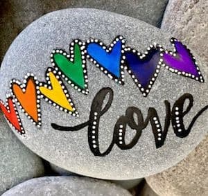 Love Inspiration Painted Rocks