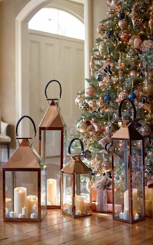 Create an Enchanting Scene with Rose Gold Candle Lanterns