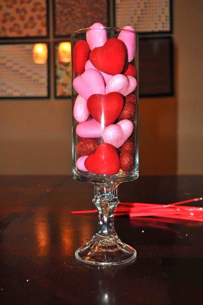 Celebrate Valentine’s Day with a Vase of Hearts