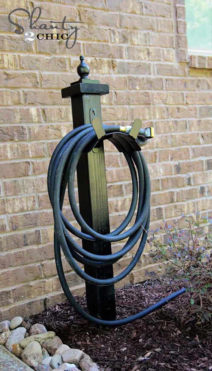 Install Fancy Hose Holder