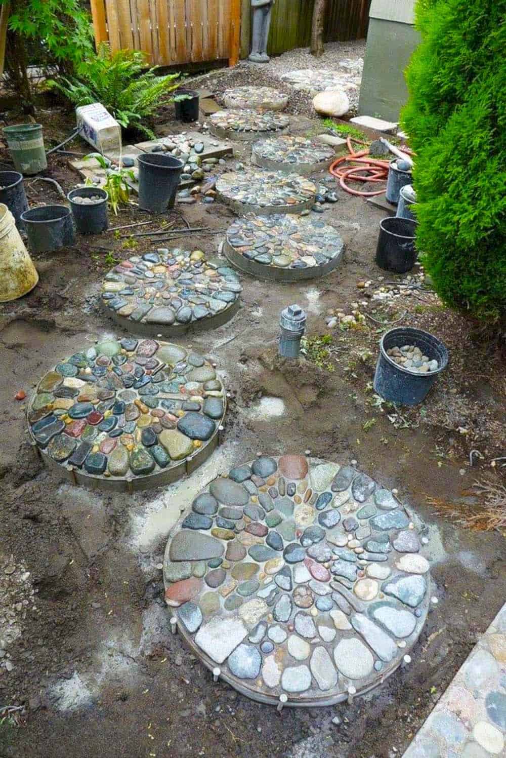 Stepping Stone Creation