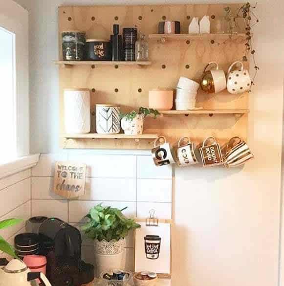 Customize Storage Needs With A Peg Board