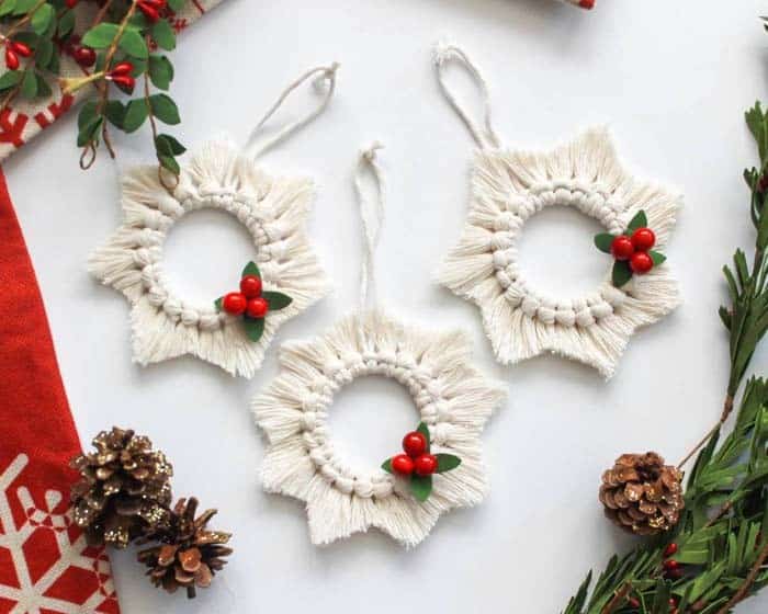 Create a Stunning Display with a Macramé Star Ornament