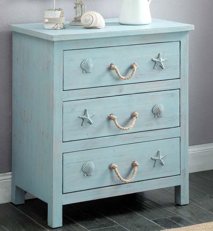 Turn an Old Dresser into a Nautical Decoration