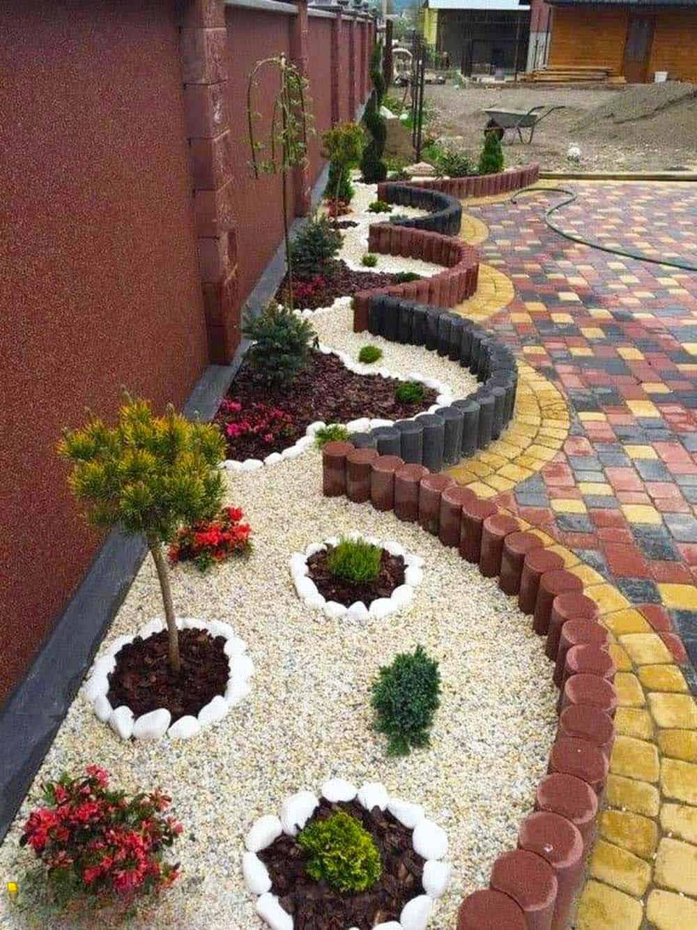 Serpentine Garden Path