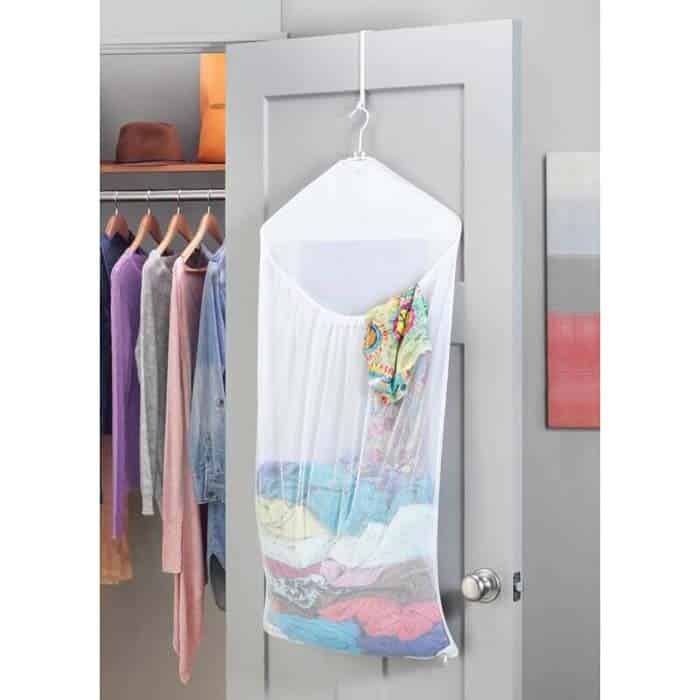 Save Floor Space With Hanging Laundry