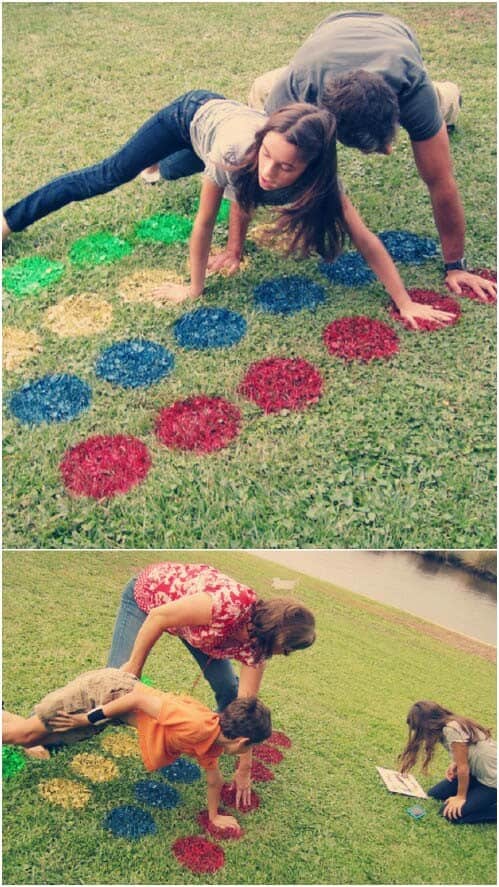 Make A Twister Board With Paint