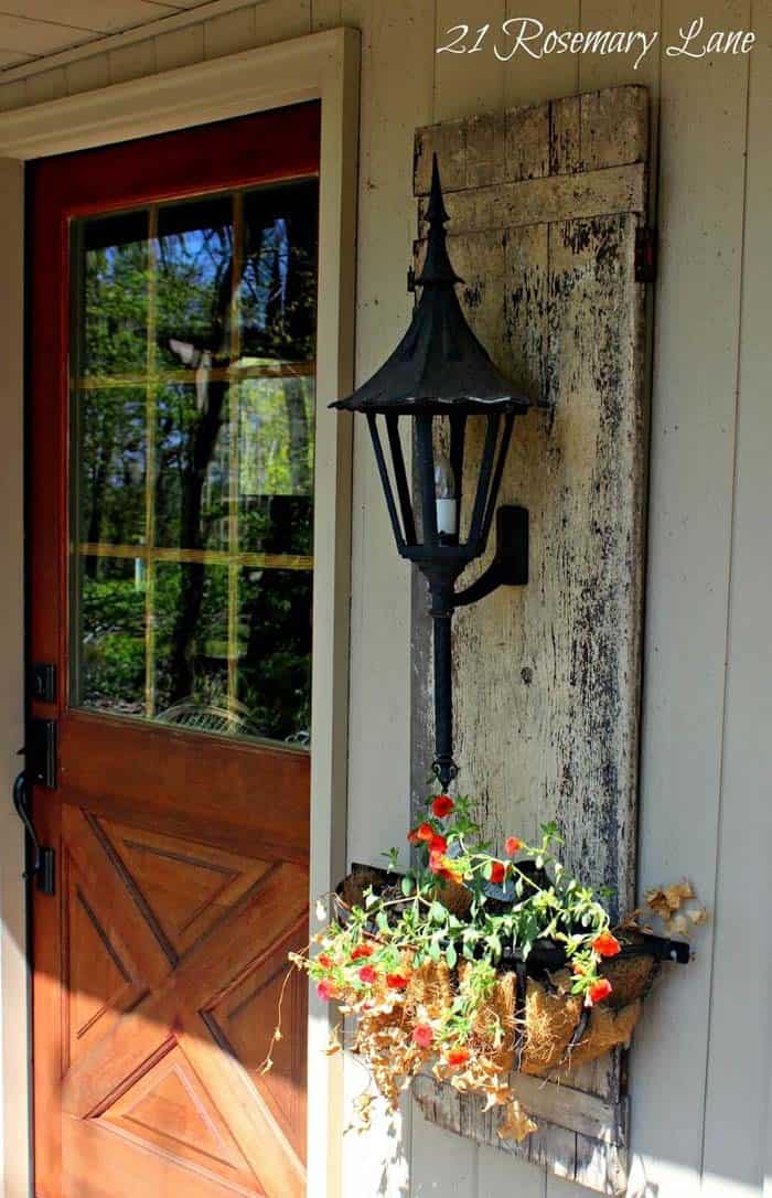 Bring a Customized Vintage Look with DIY Porch Lighting