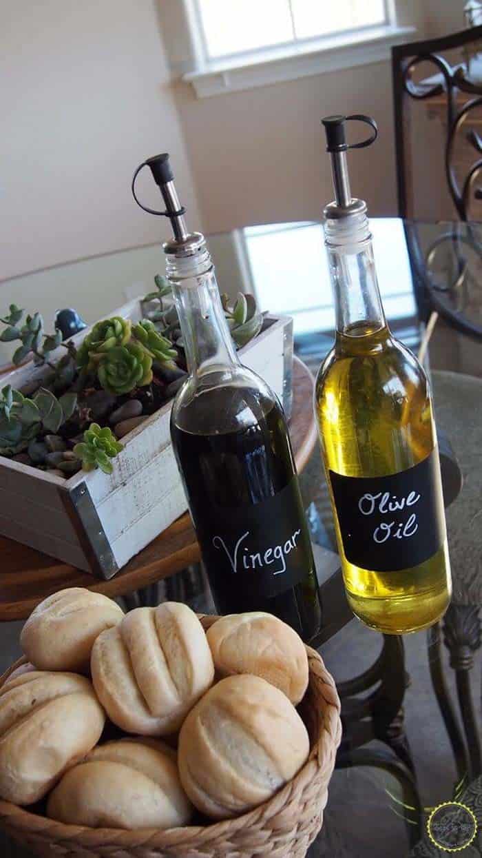 Make an Elegant Oil & Vinegar Set in Under an Hour