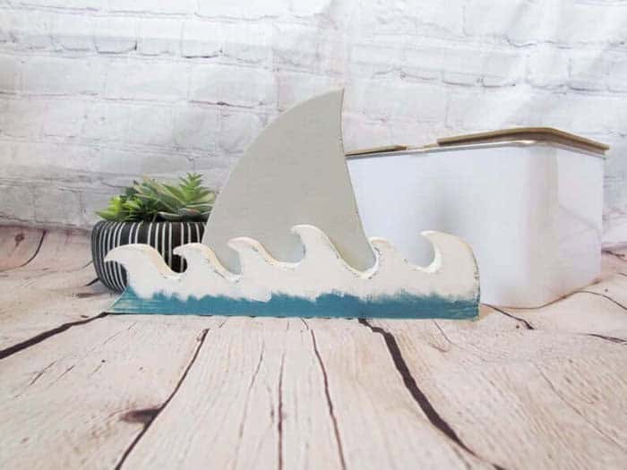 Rolling Waves Shark Fin Décor