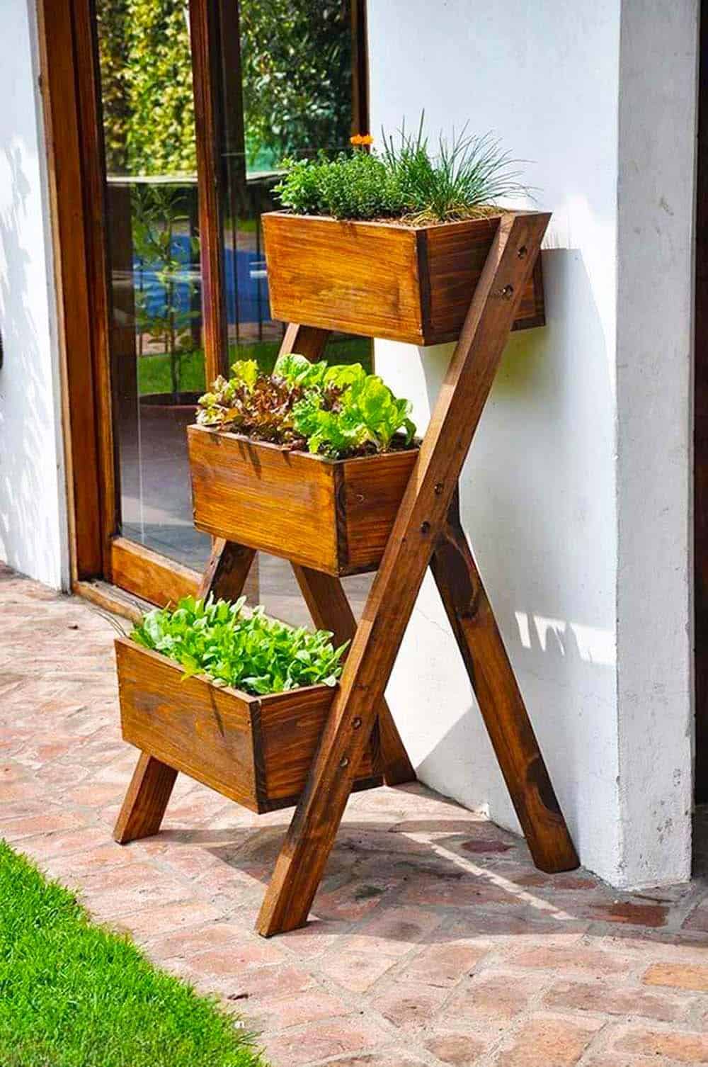 Tiered Planter Display