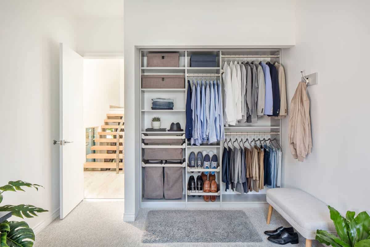 Try an Open Wardrobe Design