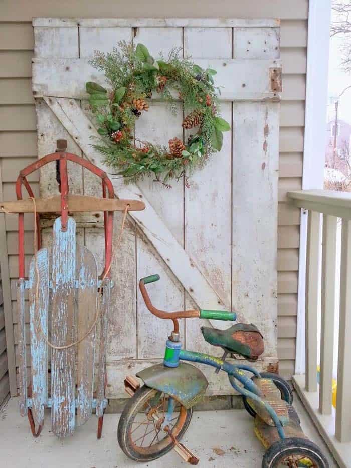 Vintage Winter Display