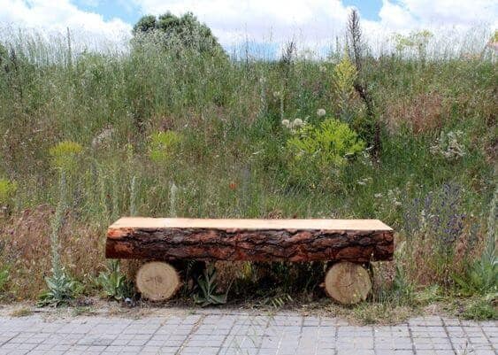 Relax with a Log Bench