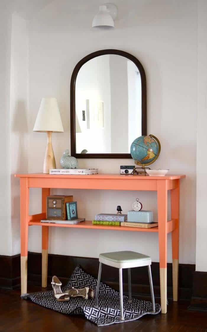 A Side Table With A Character