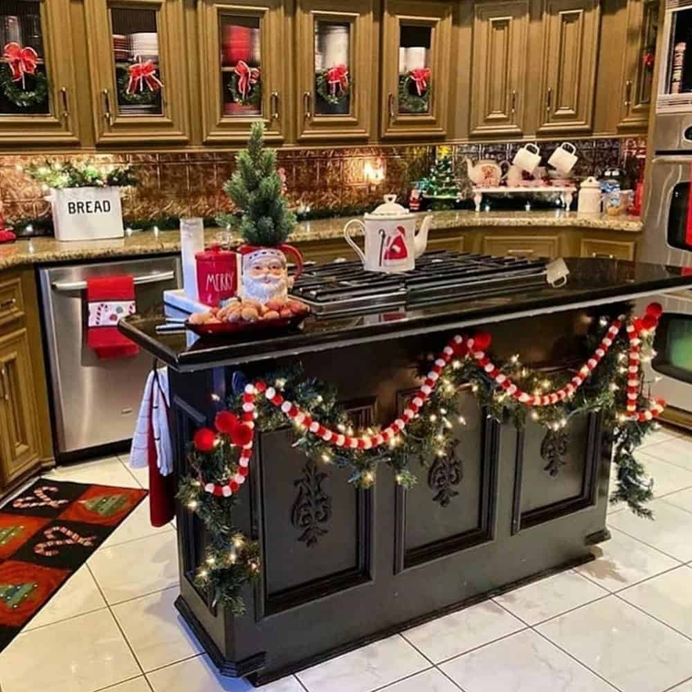 Enchant Your Kitchen with Classic Christmas Decor