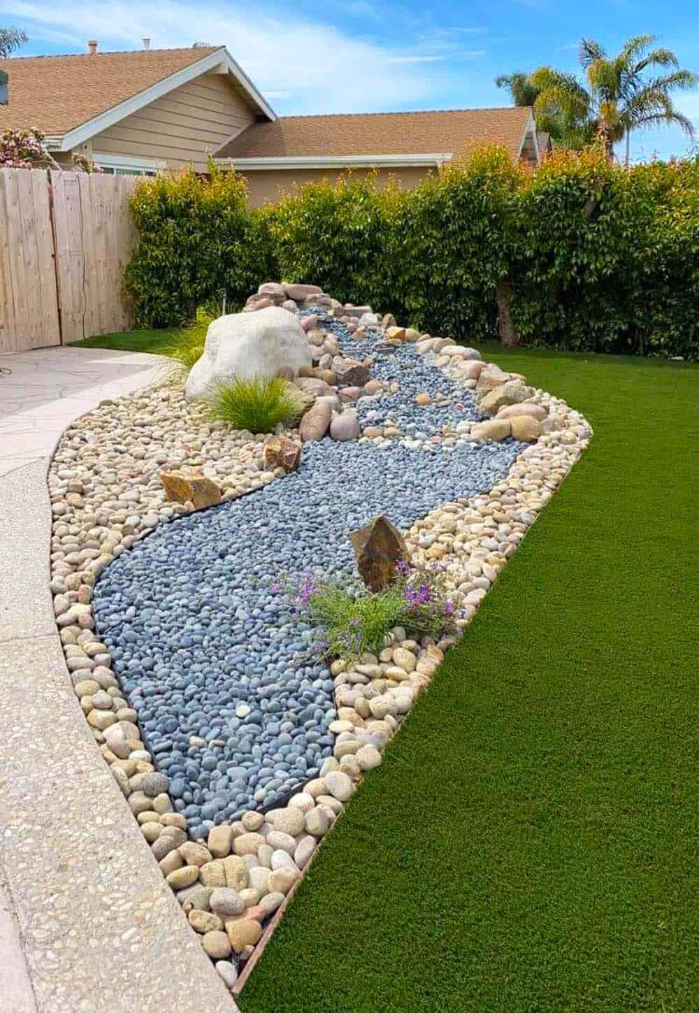 Pebble Garden Riverbed