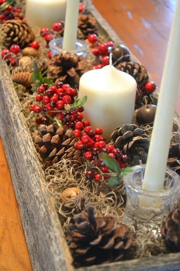 DIY Bucolic Tablescape with Candles