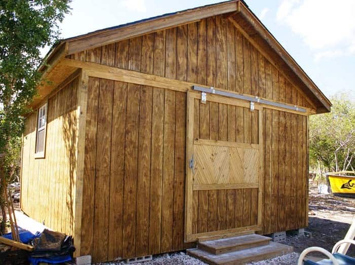 Large Garden Tool Storage Shed