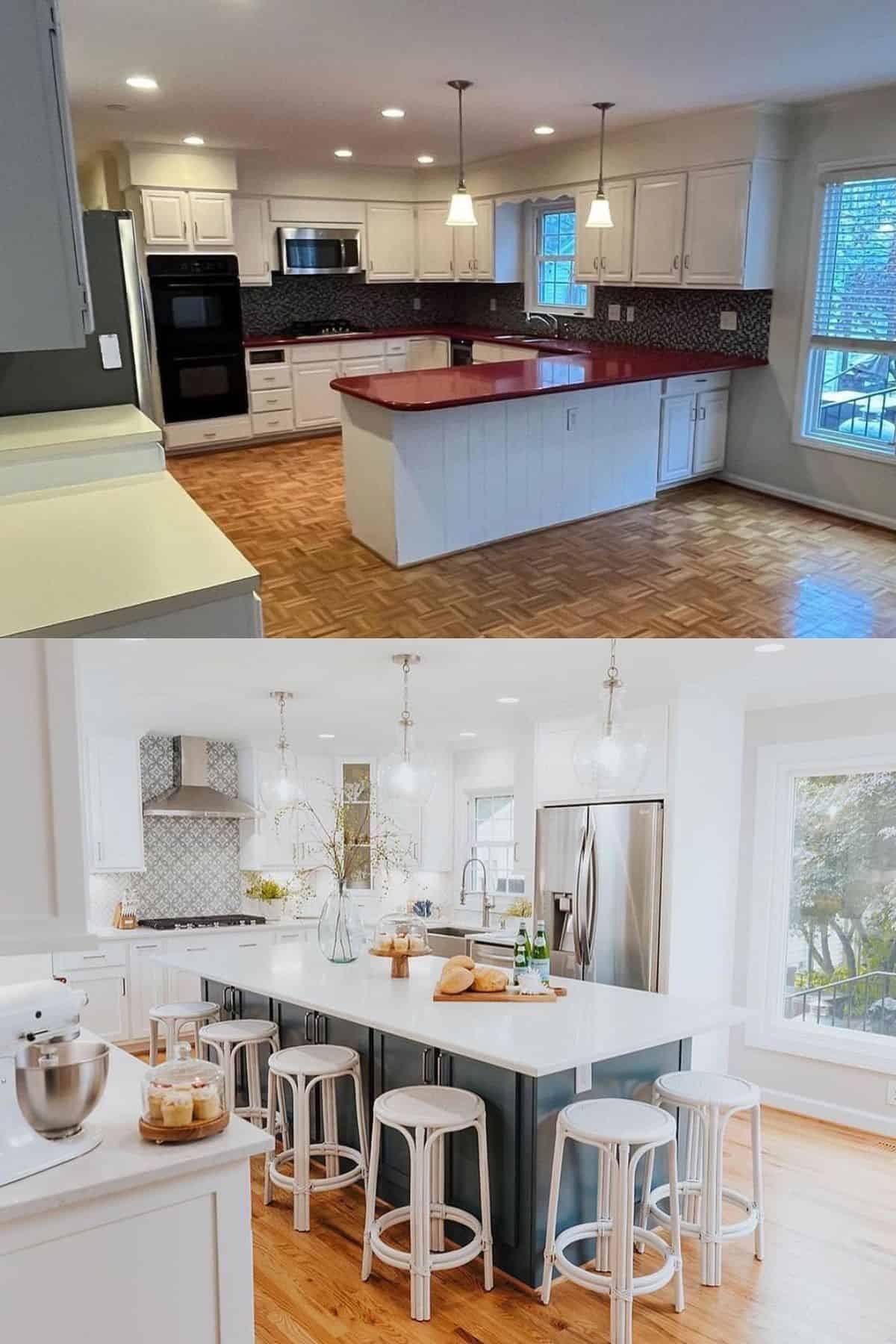 Visually Enlarge The Kitchen With Light Colors