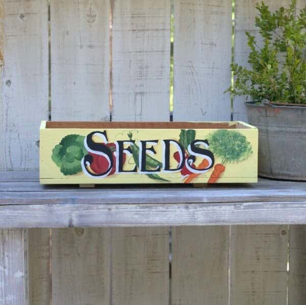 Get Artistic With Decorative Garden Crates