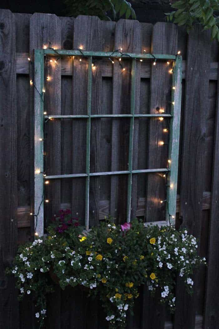 Enchant Your Yard with Fence-Mounted Planter