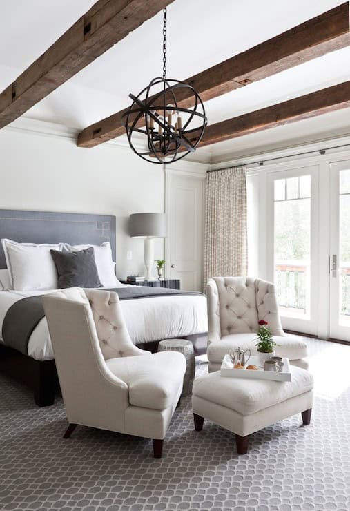 Be Bold with a Greek-Style Master Bedroom and Seating Area