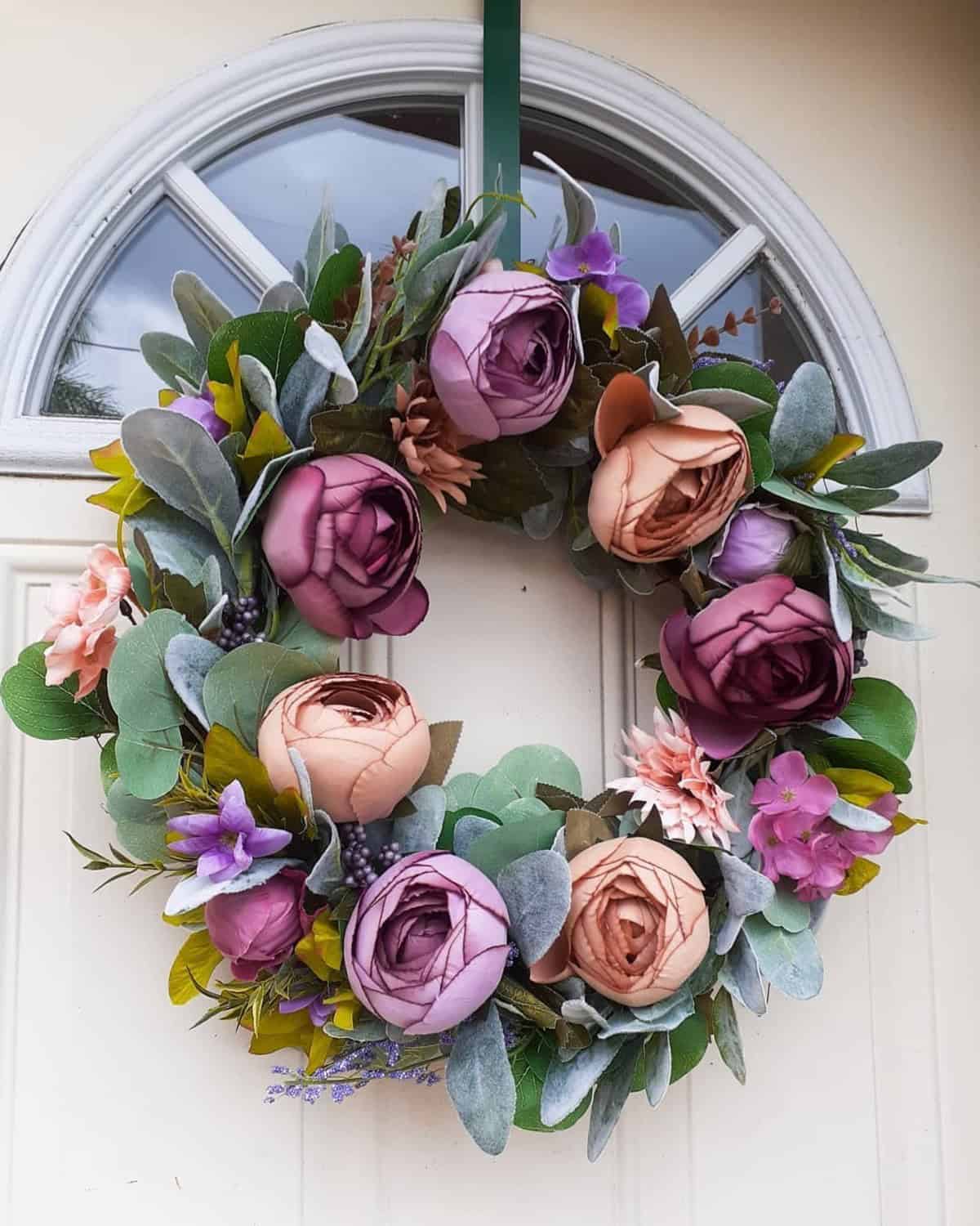 Peony Buds Wreath