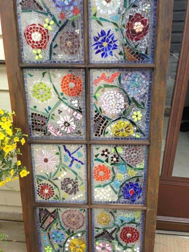 Make Your Garden Magical with a Mosaic Window